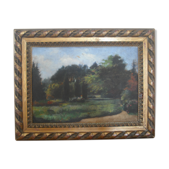 Landscape, wood oil 43 / 34.5