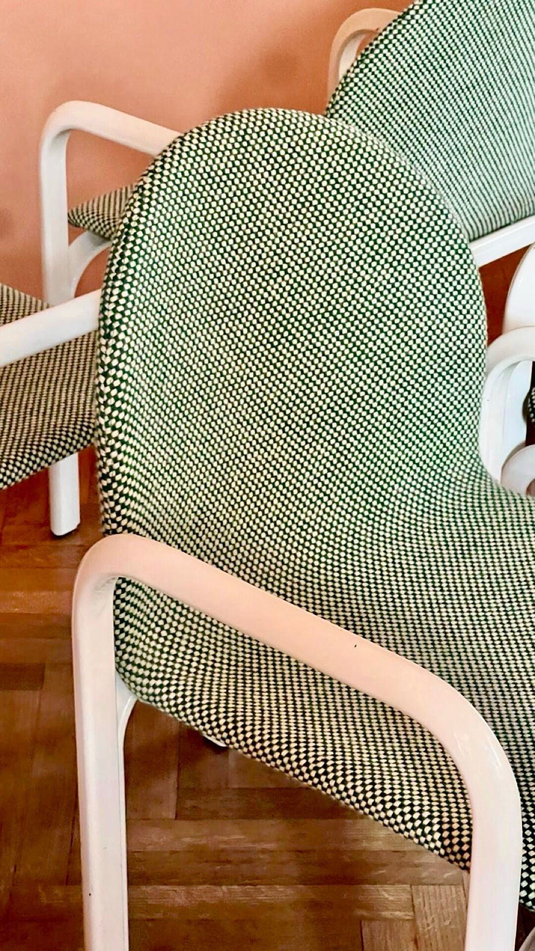 Gae Aulenti Orsay chair set Knoll 1970s