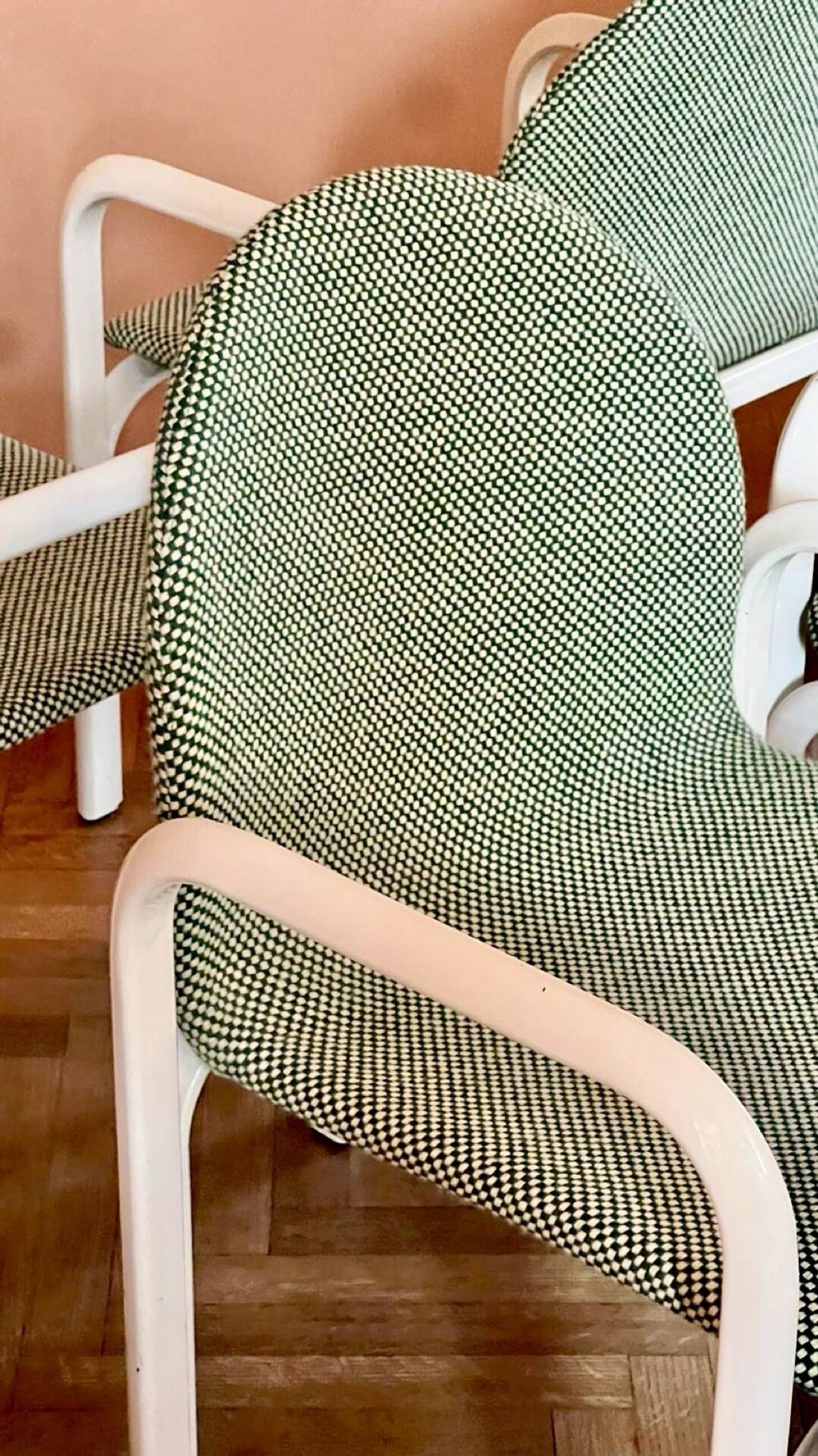Gae Aulenti Orsay chair set Knoll 1970s