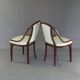Paire de chaises par Otto Prutscher pour Thonet n° a845. ca 1930