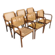 Set of 6 dining chairs by Mirjana Maracic for Mundus, 1970s.