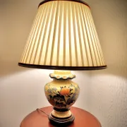 Lampe vintage céramique