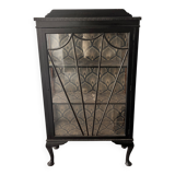 Showcase with a cabinet of curiosities effect