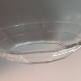 Set of 9 Art Deco Glass Faceted Ramekins