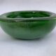 Venini green glass ashtray  Italy Toni Zuccheri Murano Giade 1960