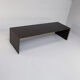 00s Henk Vos ‘black kabbes’ 300cm dining table for Linteloo