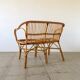 Rattan 2 seater sofa