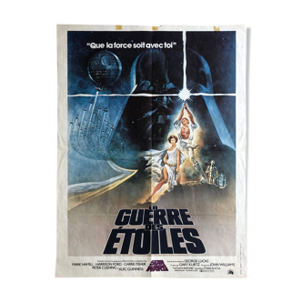 Original movie poster "Star Wars (Star Wars)" George Lucas