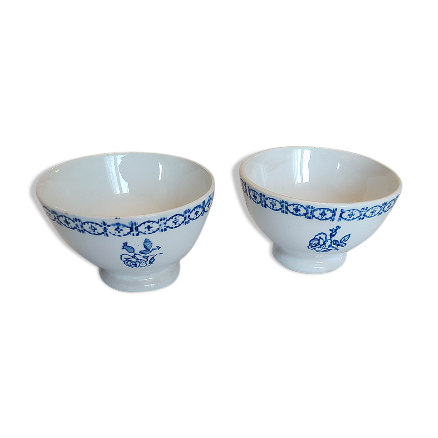 Lot de 2 coupelles faïence de Giens