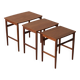 Tables gigognes en teck danois