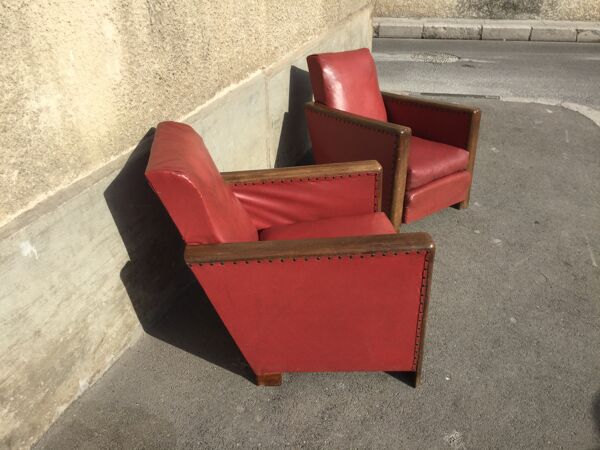 Paire de fauteuil année 40