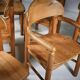 Dining chairs x 6, Rainer Daumiller, solid pine, 1970s
