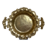 Tray with brass handles