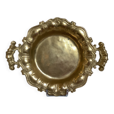 Tray with brass handles