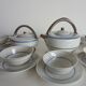 Art Deco tea and coffee service in Limoges porcelain Charles Arenfeld