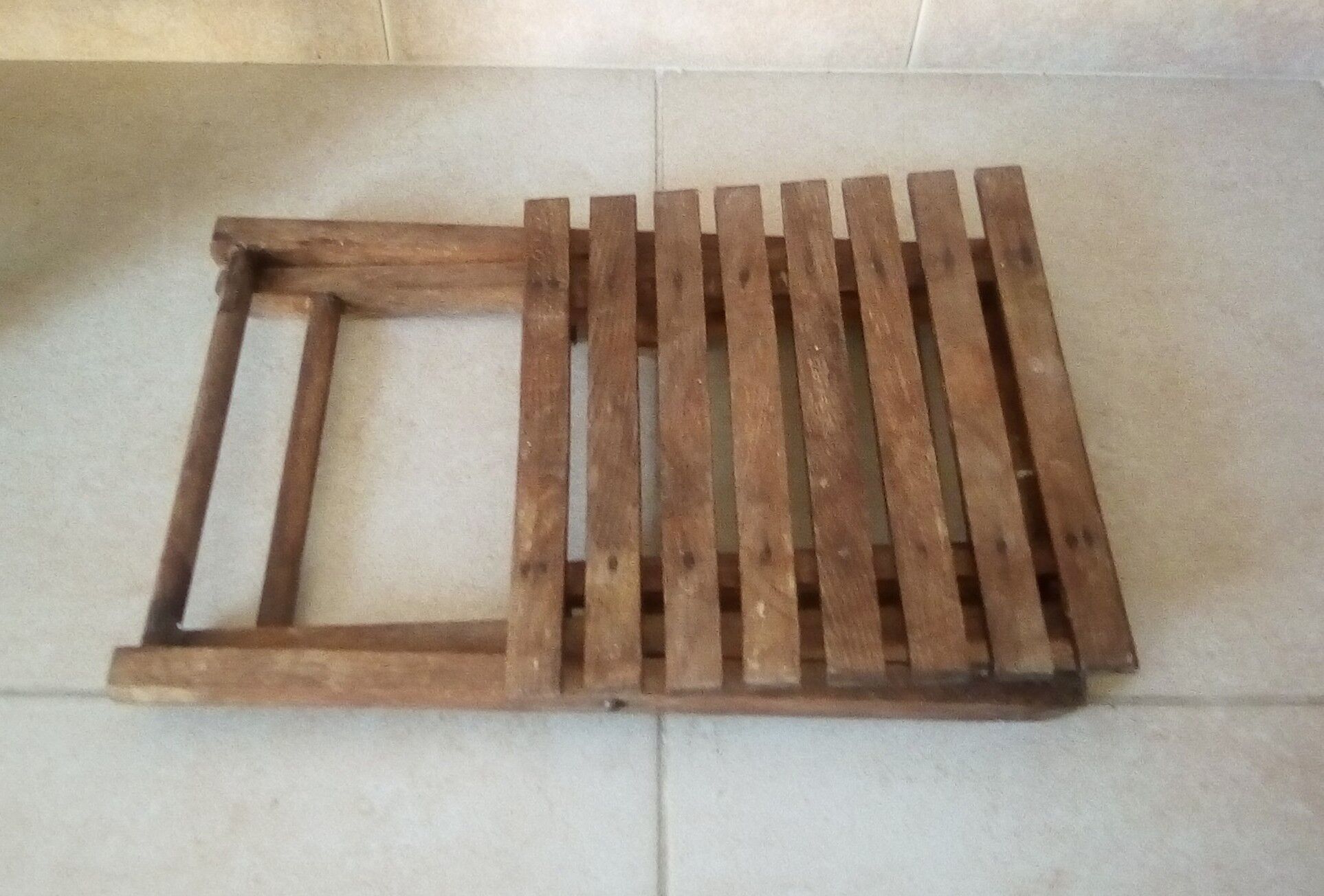 Vintage folding stool 60s/70s