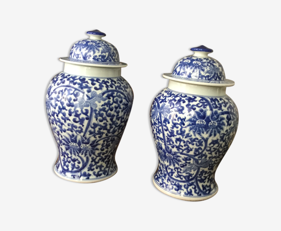 2 potiches chinoises