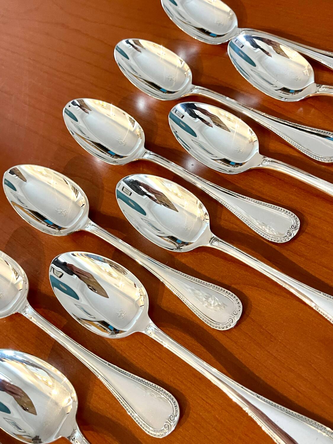 Christofle Malmaison 12 table spoons 20.5 cm new condition