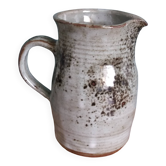 Milk jug signed Atch for Chantal and Thierry Robert, Grès du Loir