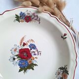 Sarreguemines round deep dish, Agreste model