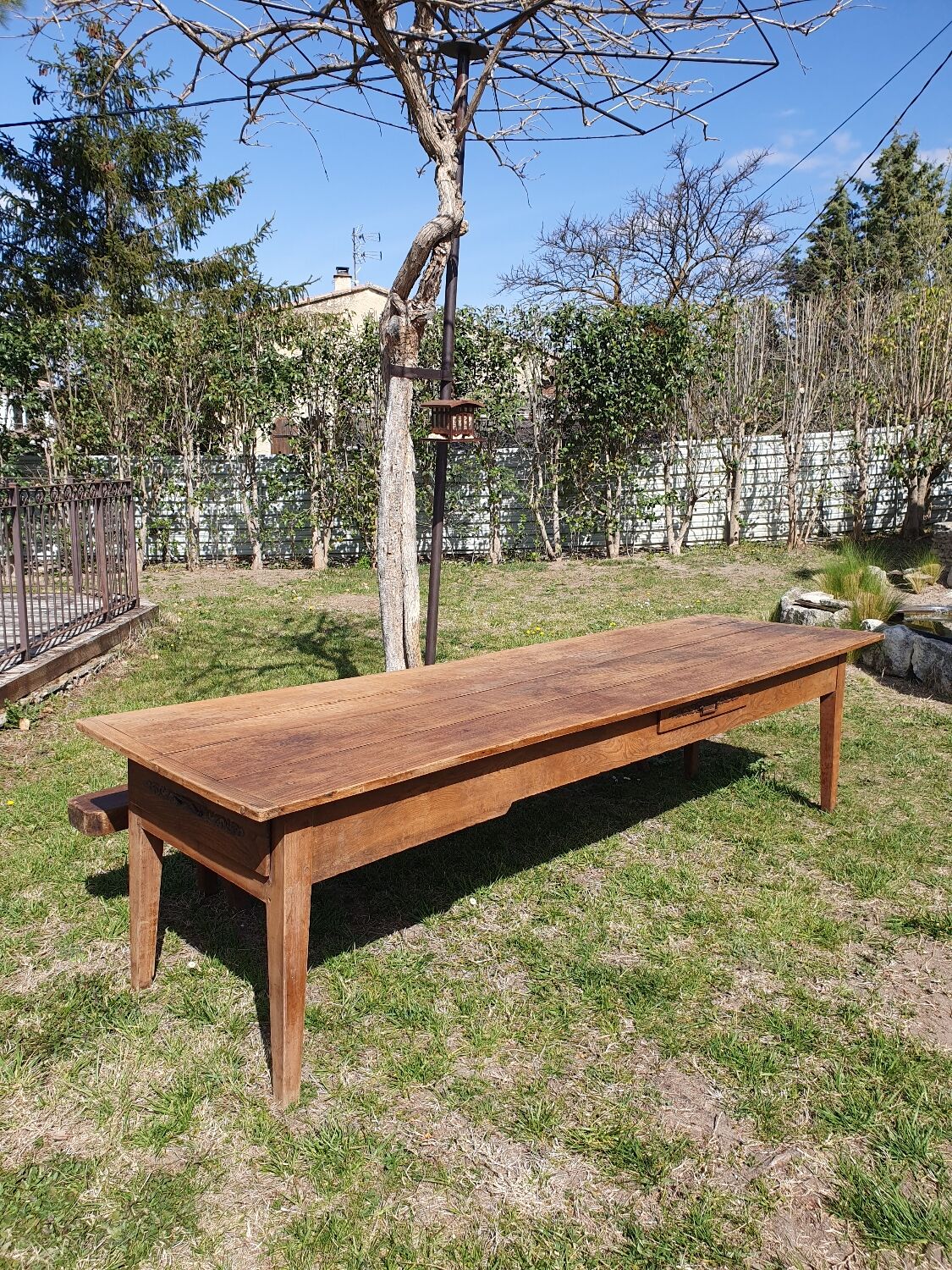 Farmhouse table ans benches