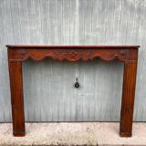 Wood fireplace
