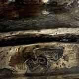 Pair of salt shakers sprinkler sprinkler solid silver period 18th century