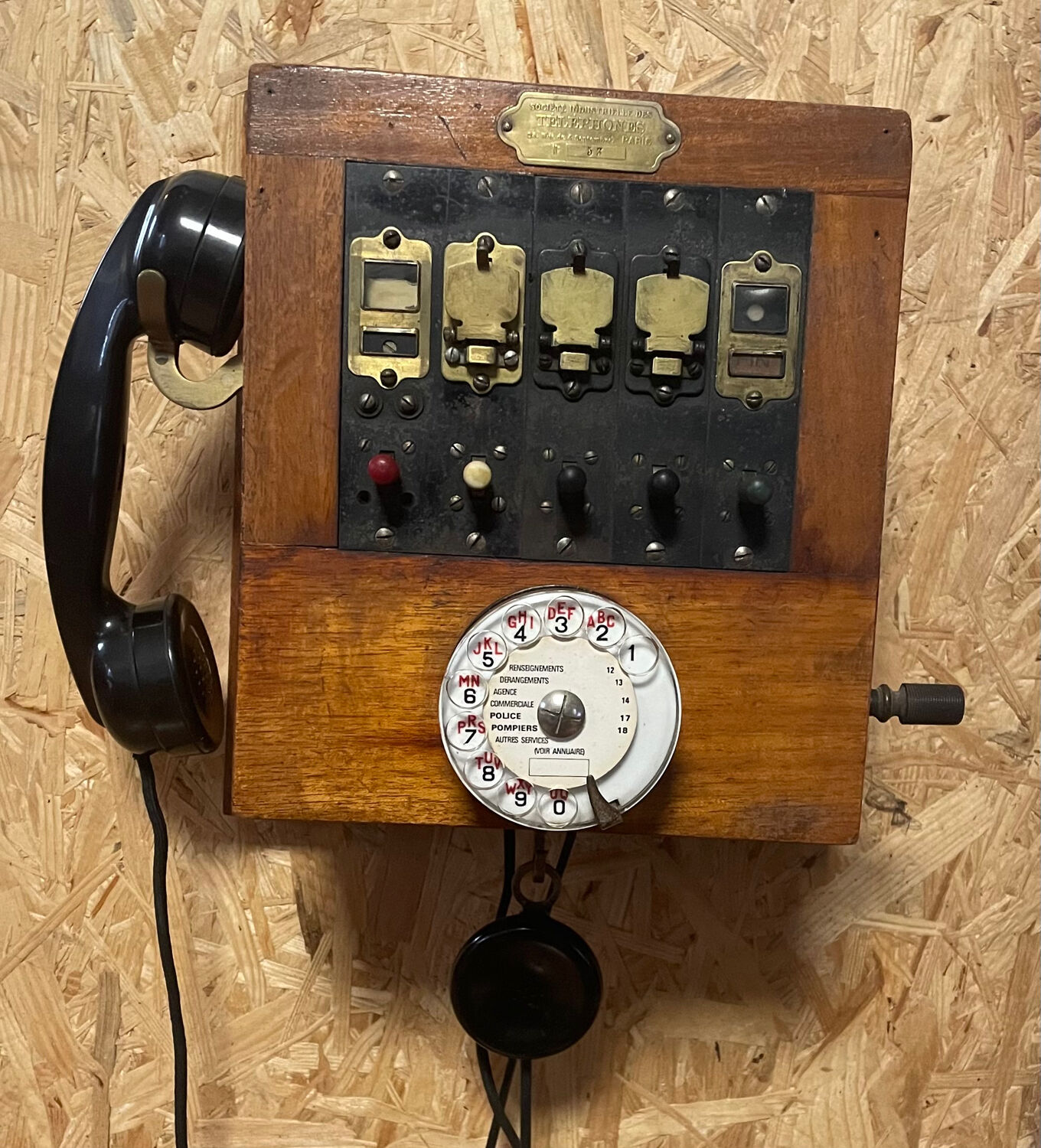 Switchboard Société industrielle des téléphone de Paris