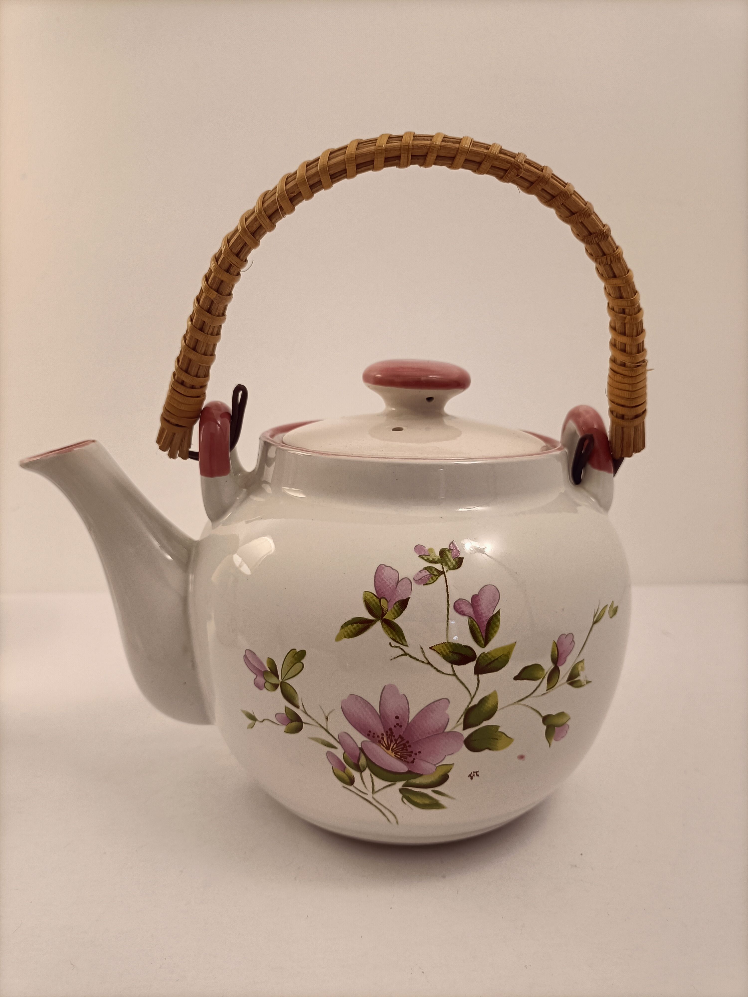 Théière coréen vintage avec 6 tasses