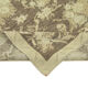Tapis beige tissé à la main 133 cm x 245 cm