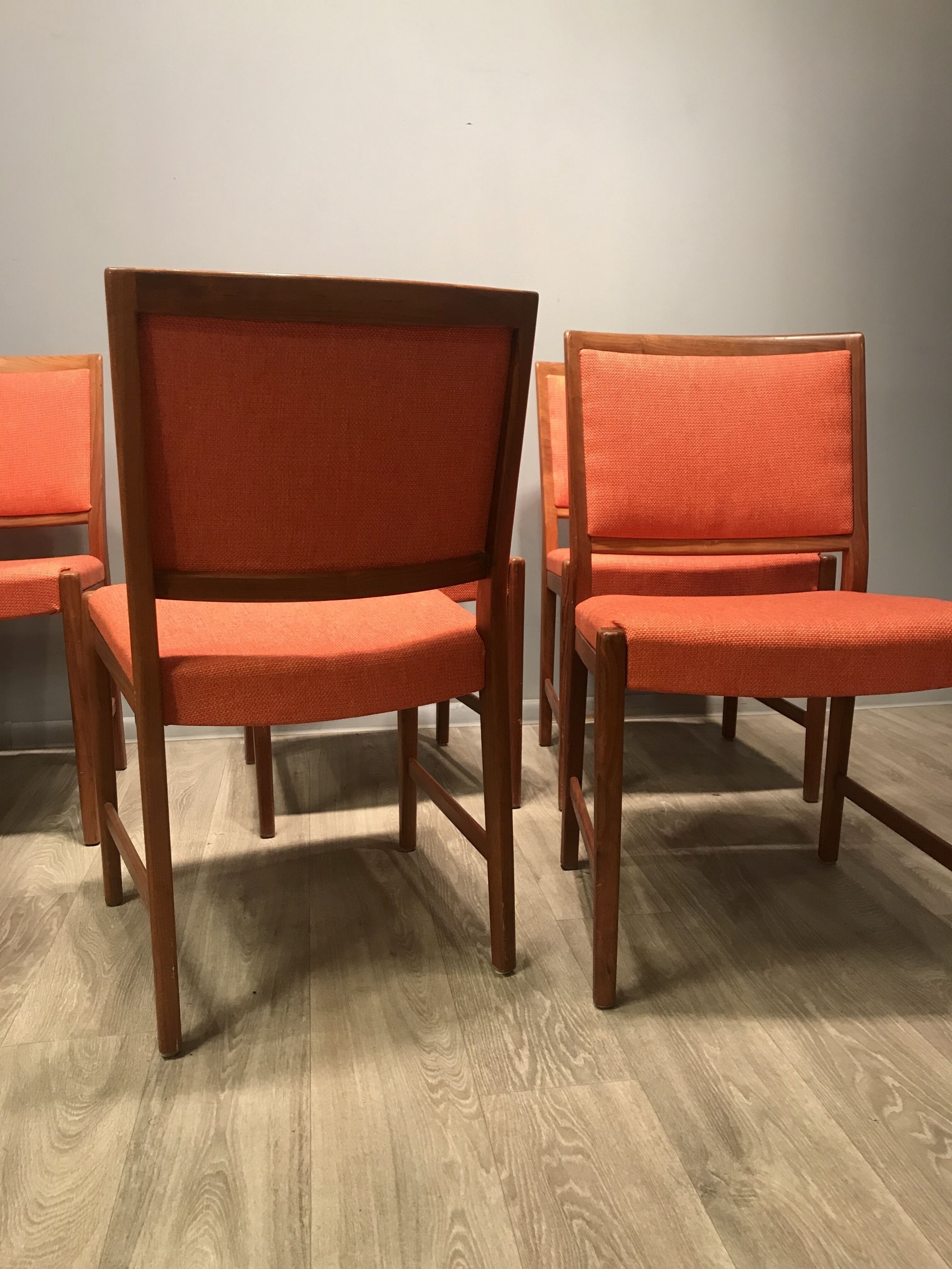 A Set Of Six Danish Chairs