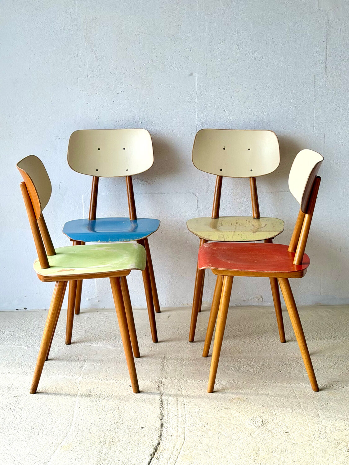 Dining Chairs by TON, 1960’