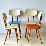 Dining Chairs by TON, 1960’