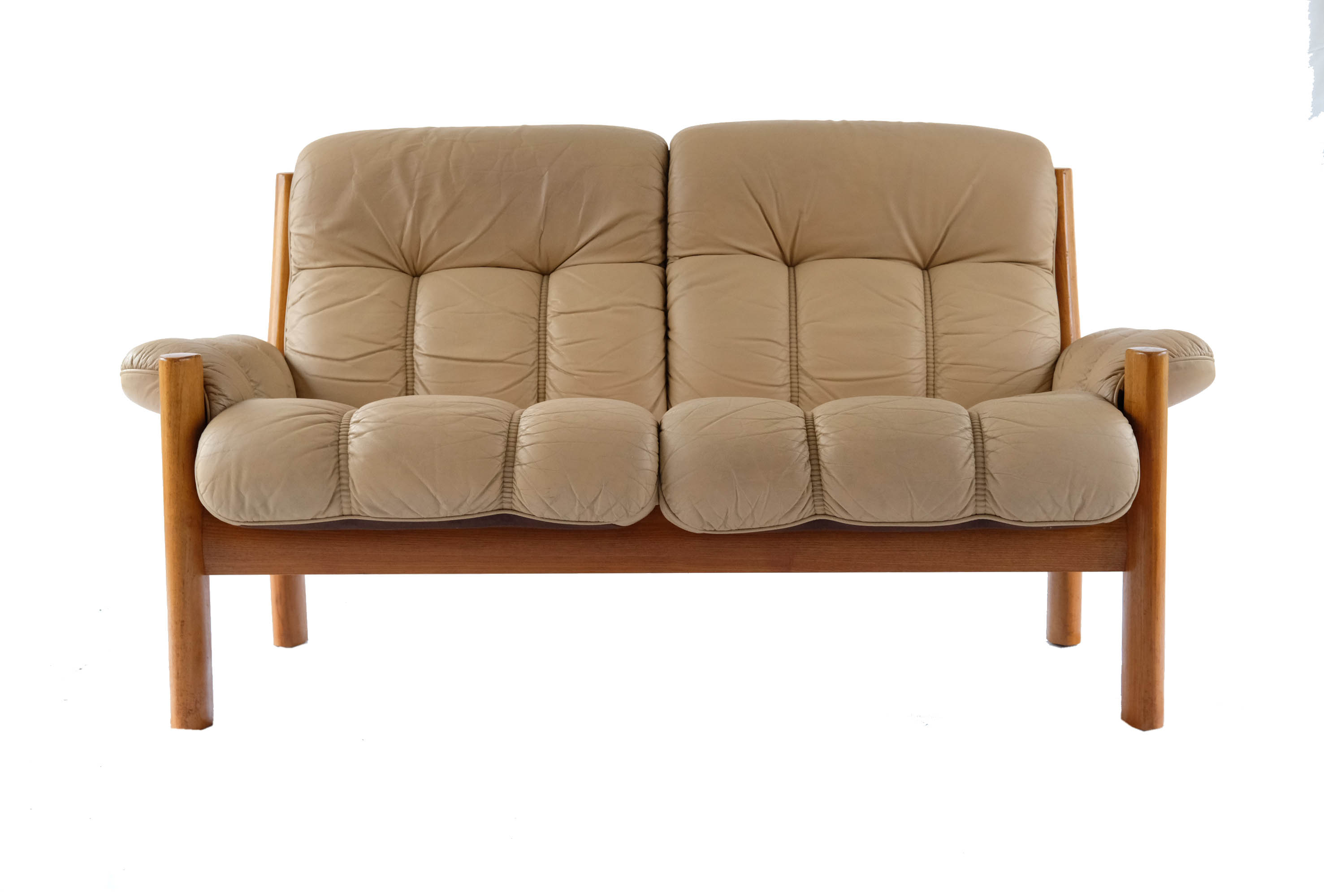 Two-Seater Teak Sofa Model Montana from Ekornes, Norway 1970's