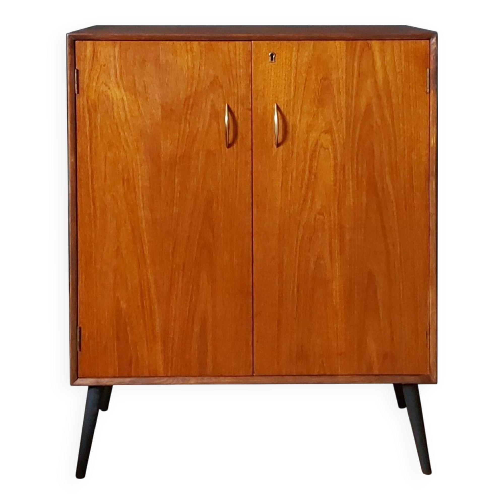 Meuble sur pieds inclinés, Suède, années 1960