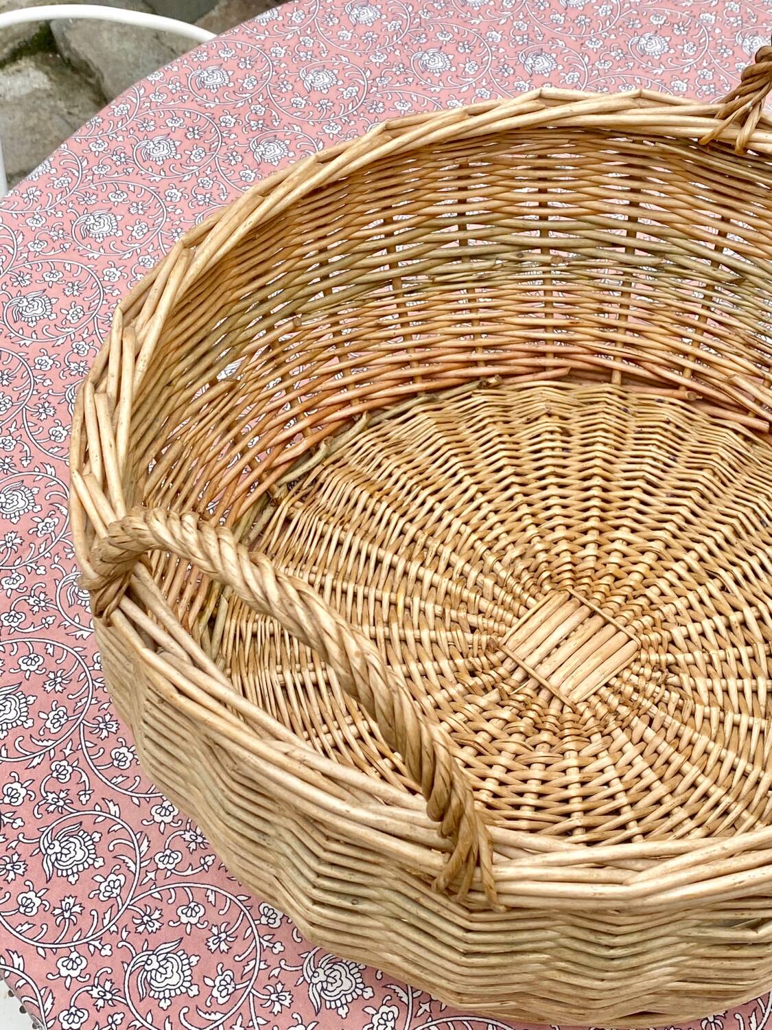 Panière en osier