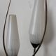 1950s Modernist Floor Lamp with Reading Light, brass and filigree glass.