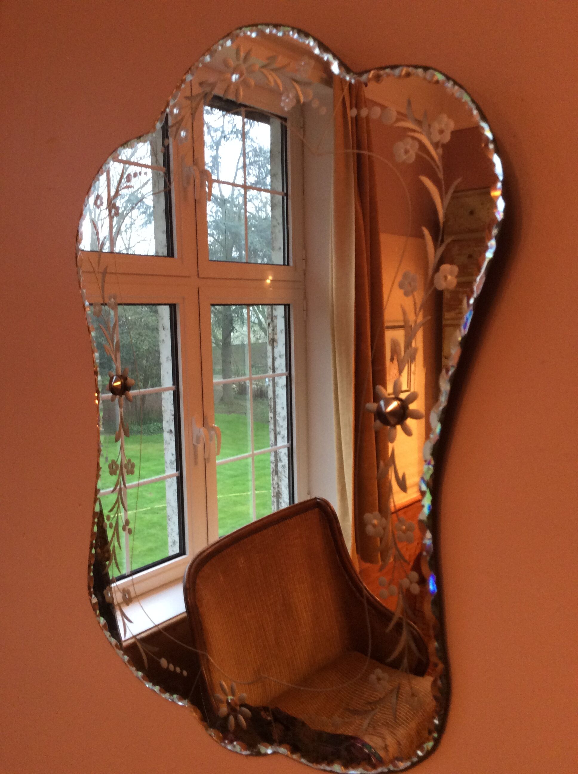 Venetian mirror 44x60cm