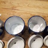 Ensemble en email bleu