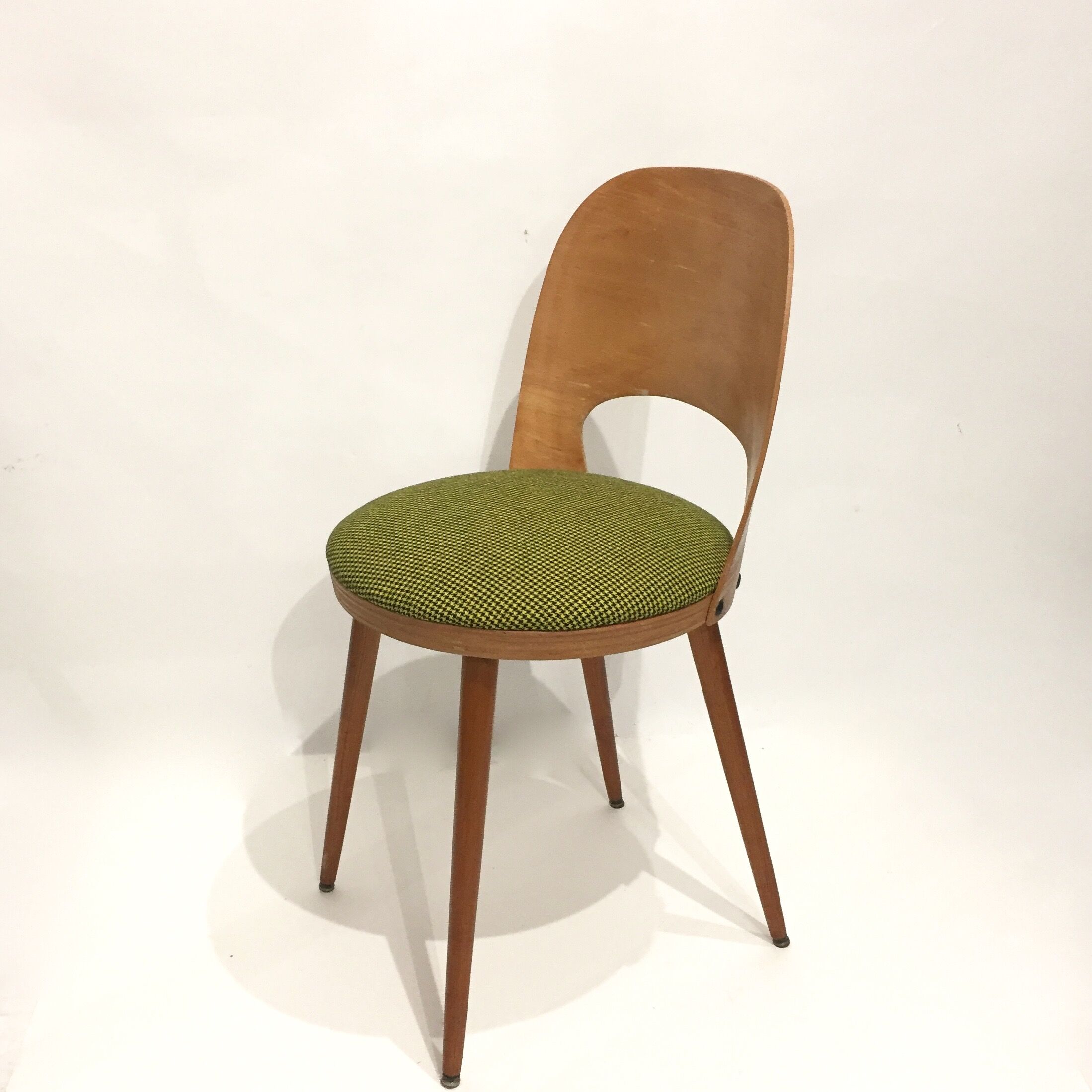 Retaped barrel chair