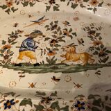 Soup pot in earthenware of Moustiers