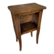 Antique Nightstand Table in Louis XV Style Wood with Vintage Drawer #D894