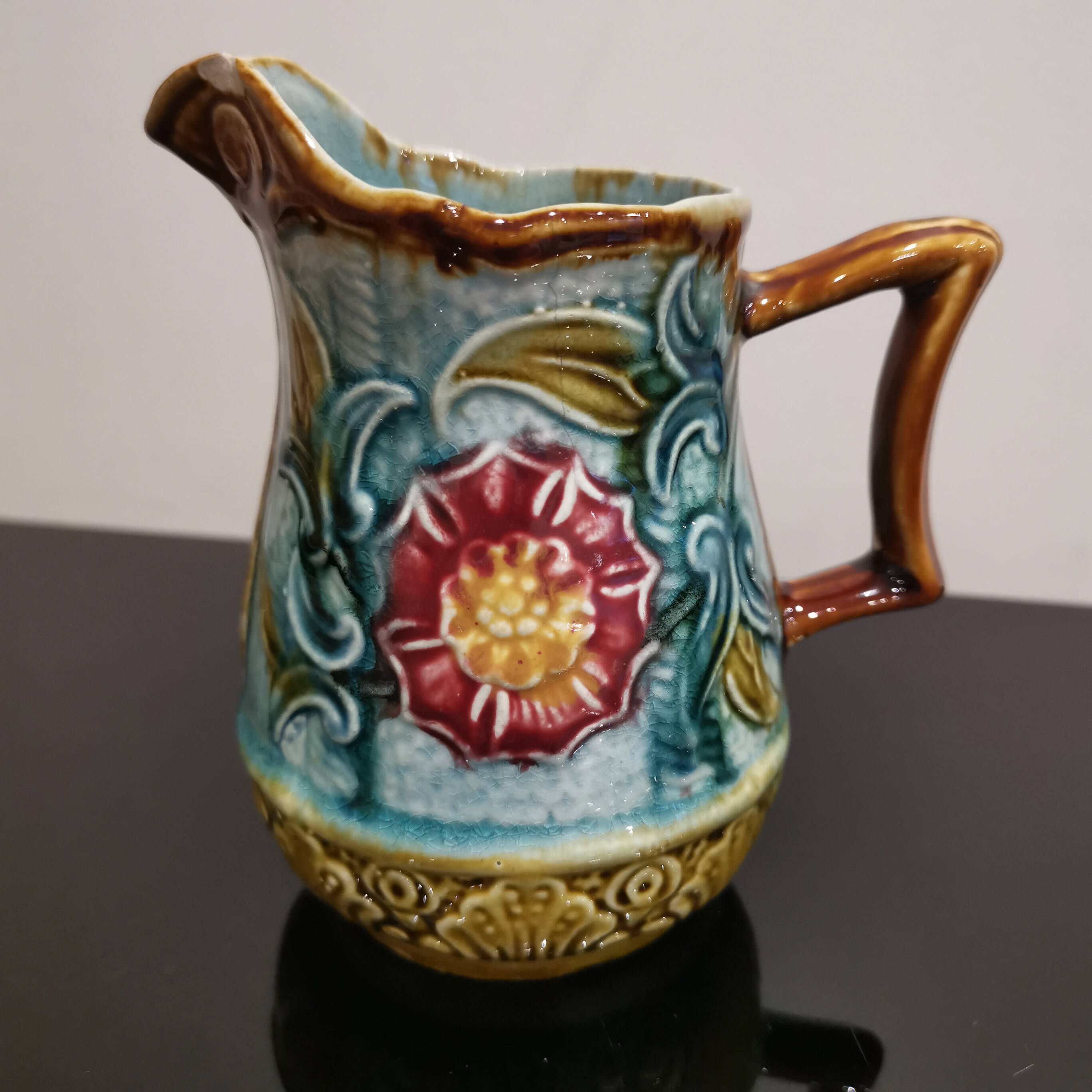 Slush milk jug 1900s