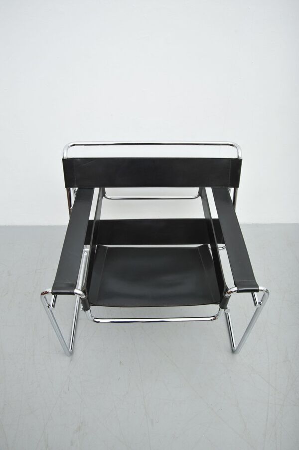 Chaise B3 Wassily par Marcel Breuer pour Knoll