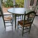 wooden table brand "Un Jardin en Plus", model Giverny