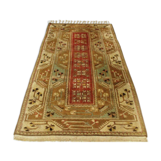 Tapis turc milas XXeme siecle 117x220cm