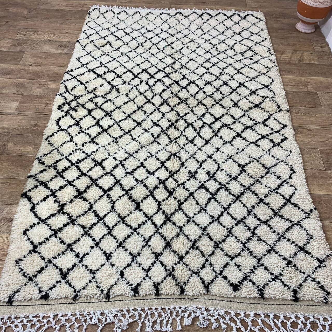 Handmade Moroccan Berber rug 260 x 156