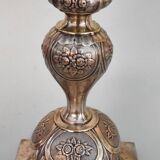 Silverplated candlestick