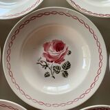 Badonviller vintage soup plates