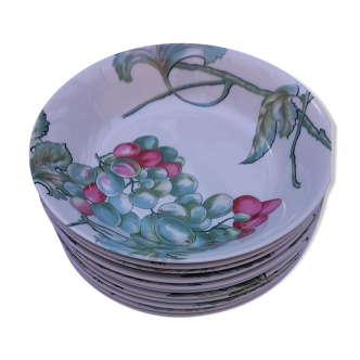 11 porcelain caps from Limoges Philippe Deshoulières